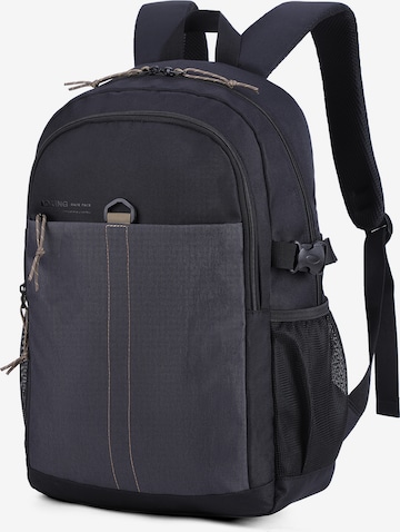 Aoking Backpack in Black: front