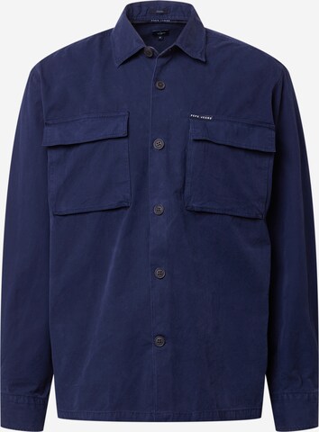 Pepe Jeans Regular fit Button Up Shirt 'PHIL' in Blue: front