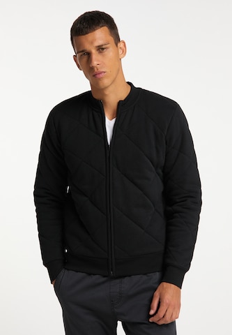 TUFFSKULL Sweat jacket in Black: front