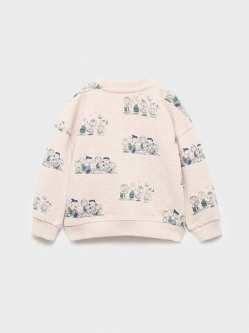 MANGO KIDS Sweatshirt 'SNAOP' i beige