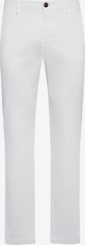Pantaloni de la Boggi Milano pe alb: față