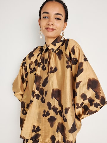 Camicia da donna 'Nilla Romina' di MSCH COPENHAGEN in marrone