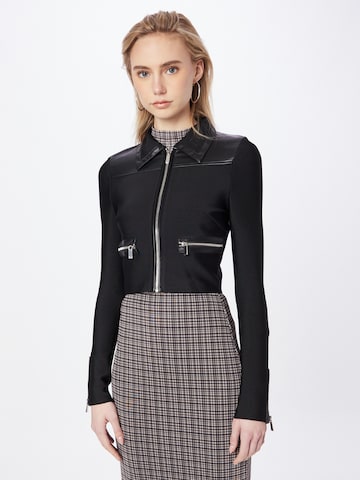 Veste mi-saison Karen Millen en noir : devant