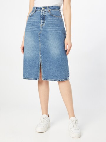 Global Funk Skirt 'Joyce' in Blue: front