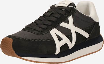 ARMANI EXCHANGE Rövid szárú sportcipők - szürke: elől