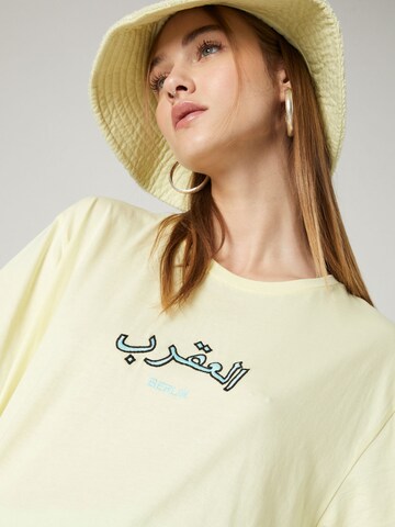 T-shirt 'Flynn' VIERVIER en jaune