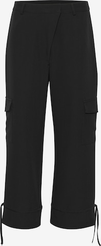 CULTURE Cargo Pants 'Muna' in Black: front
