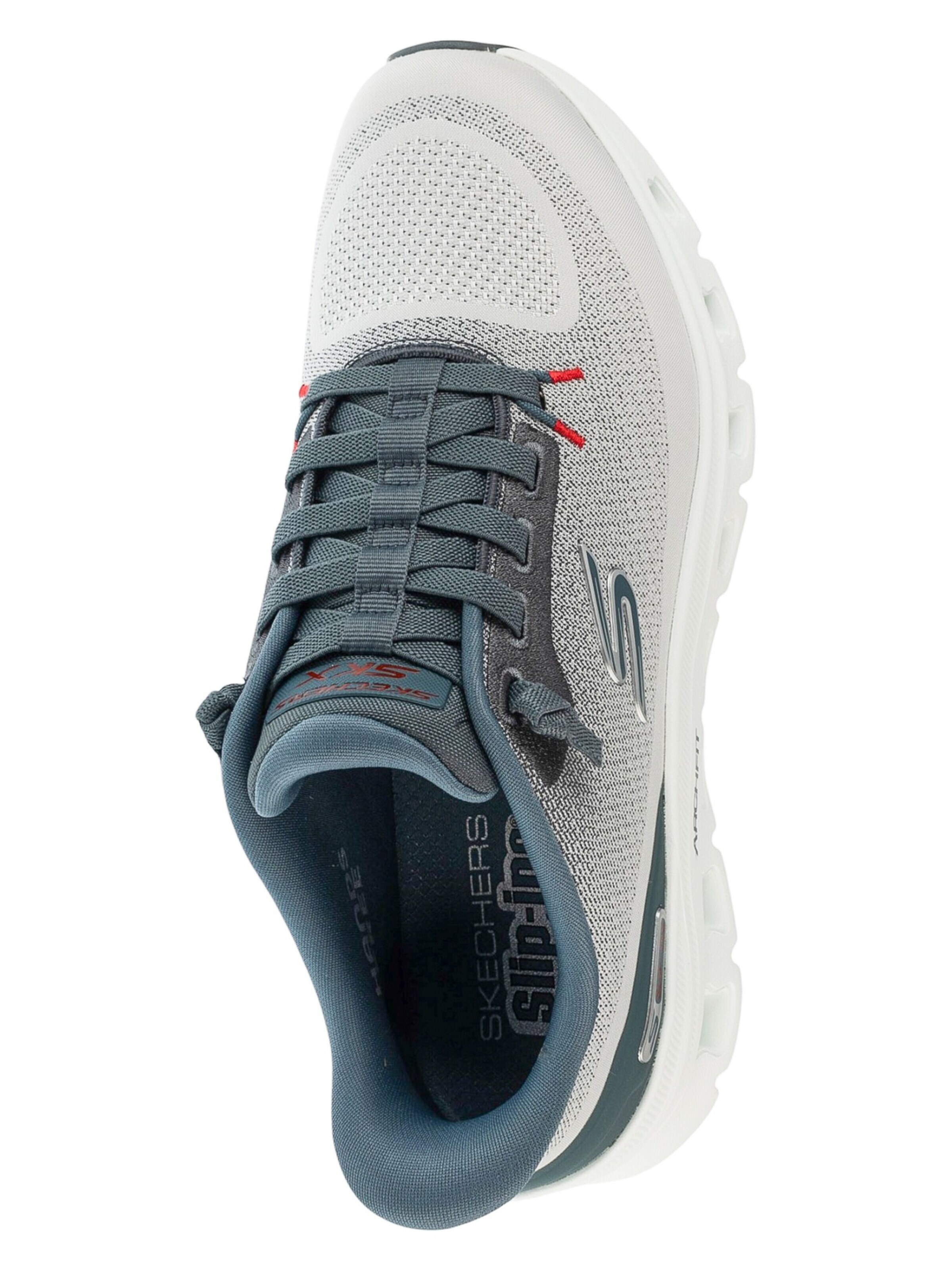 SKECHERS Sneakers laag 'Skechers Slip-ins: Arch Fit Glide-Step Pro' in Grijs