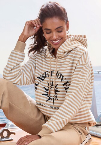 H.I.S Pullover in Beige