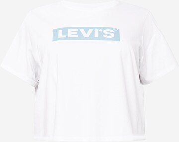 Levi's® Plus Shirt 'Cropped Jordie Tee' in Weiß: predná strana