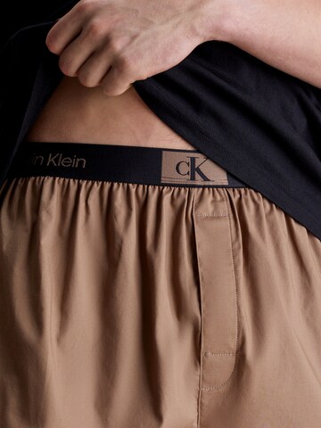 Calvin Klein Underwear Pyjama kurz 'CK96' in Schwarz