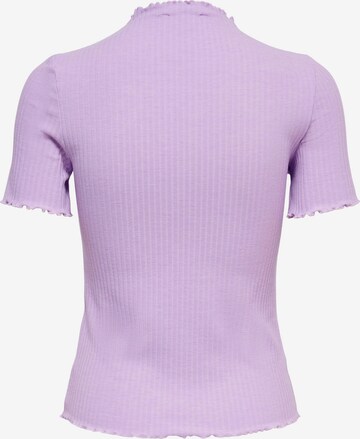 ONLY Shirt 'Emma' in Purple