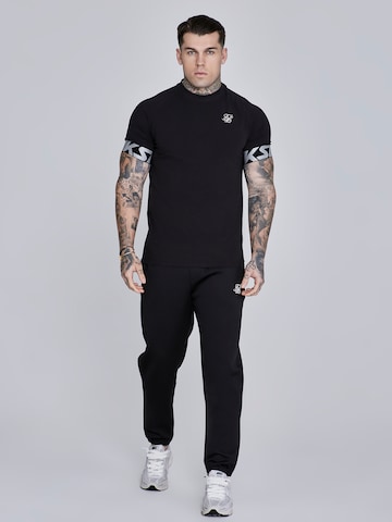 Regular Pantalon 'Essentials Poly' SikSilk en noir