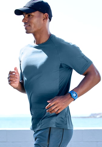 Authentic Le Jogger - Camiseta funcional en azul