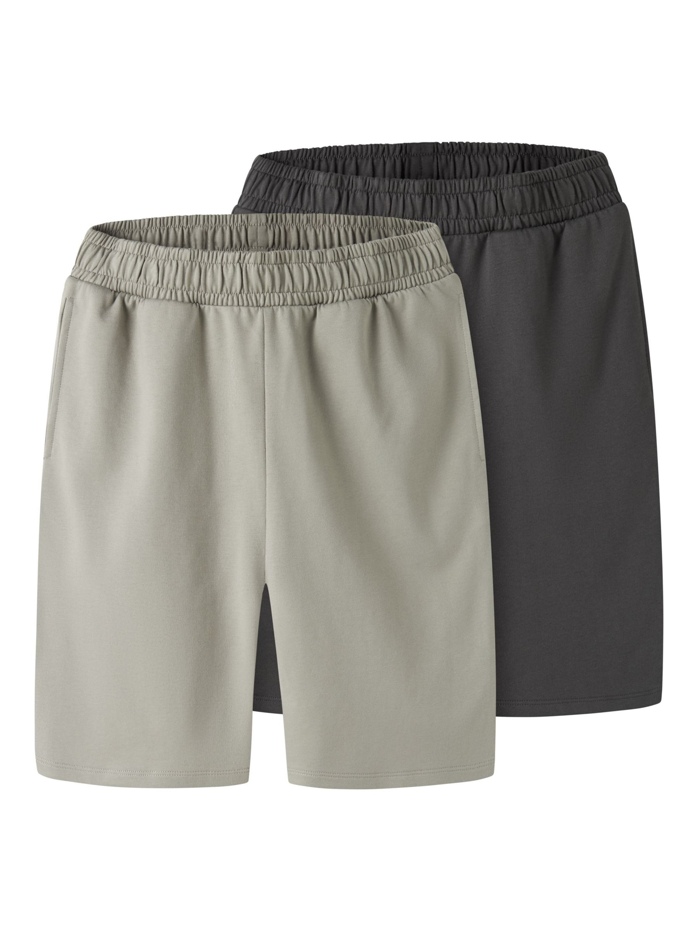 Pantalon TWO SOON en gris : devant