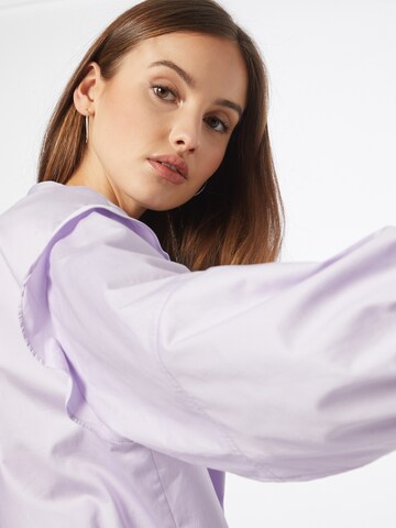 s.Oliver BLACK LABEL Blouse in Purple