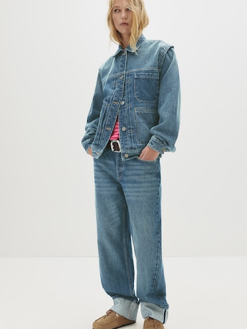 Pull&Bear Prechodná bunda - Modrá