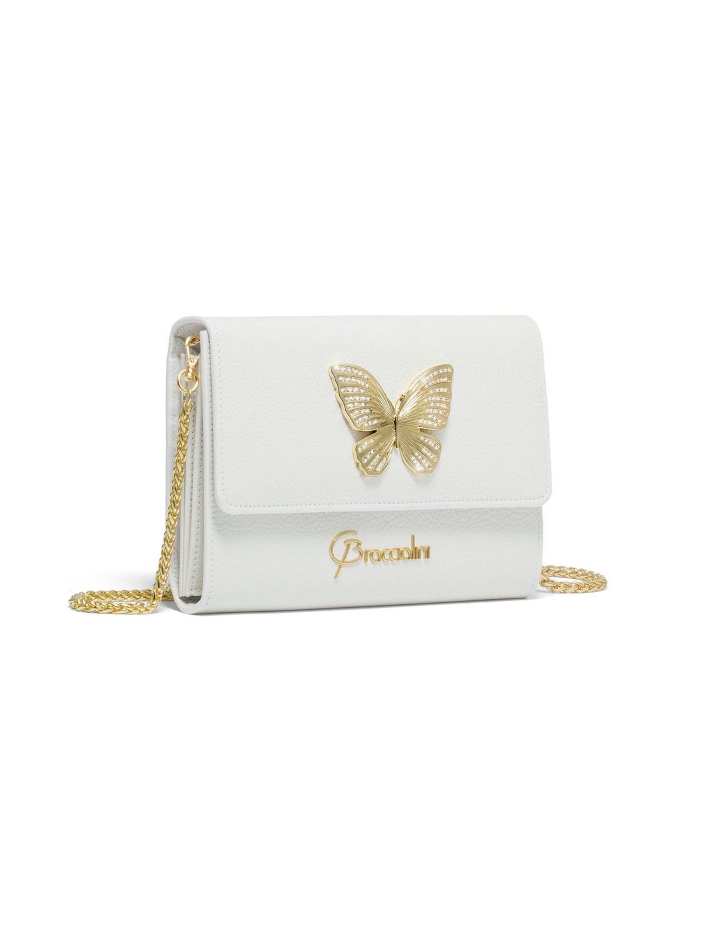 Braccialini Clutch 'Lady' in White