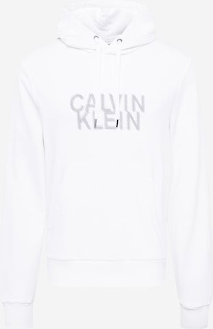 balta Calvin Klein Megztinis be užsegimo: priekis