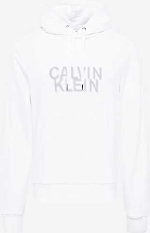 Felpa di Calvin Klein in bianco: frontale