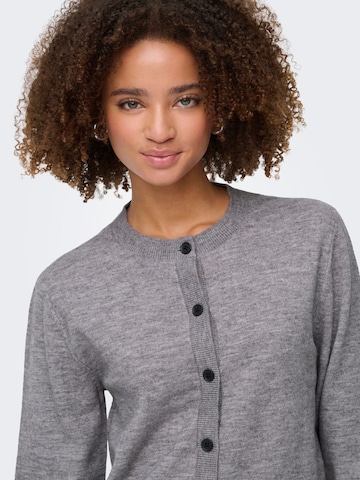 ONLY Strickjacke 'ONLCamille' in Grau