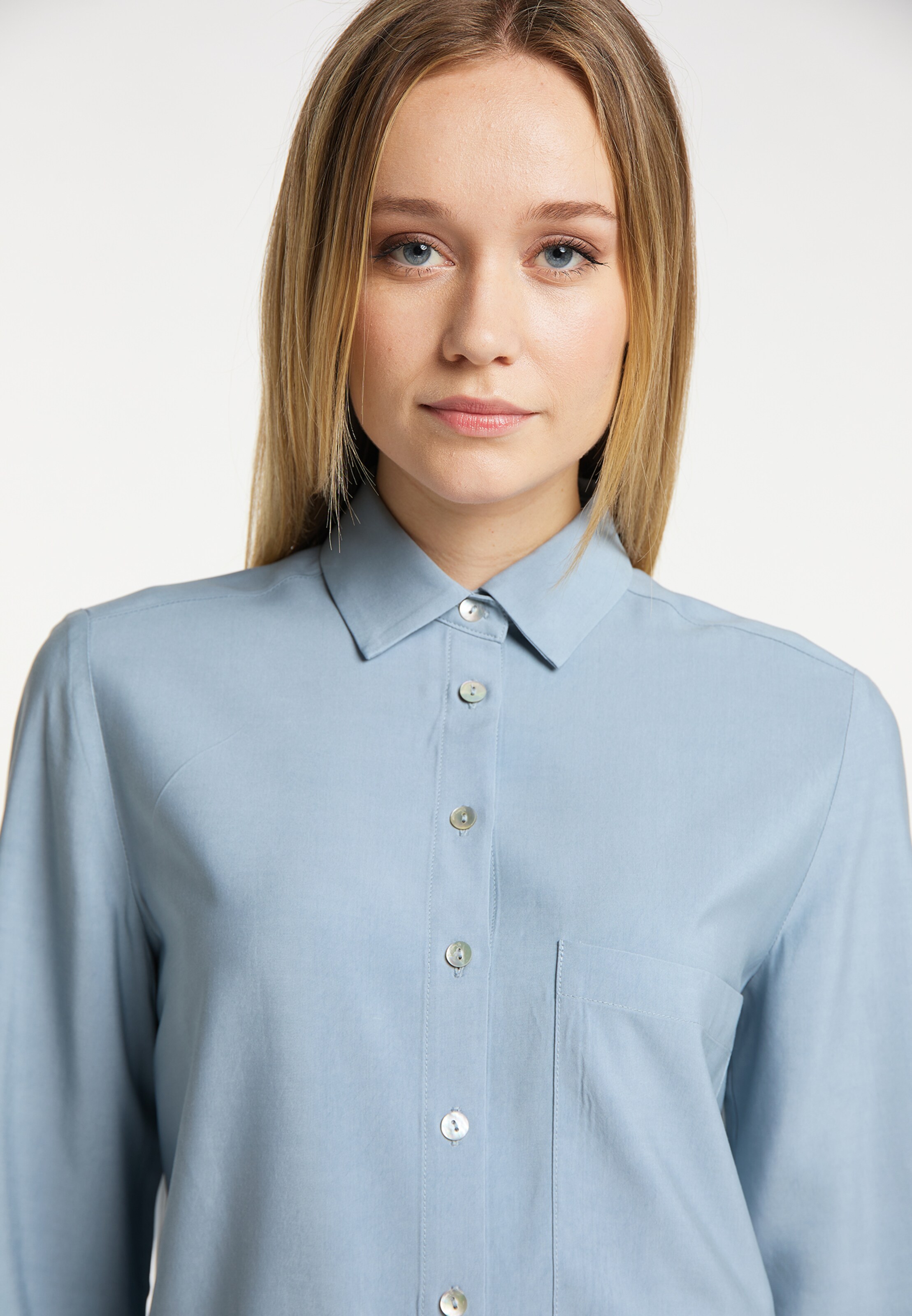 Abbigliamento Donna DreiMaster Klassik Camicia da donna in Blu 