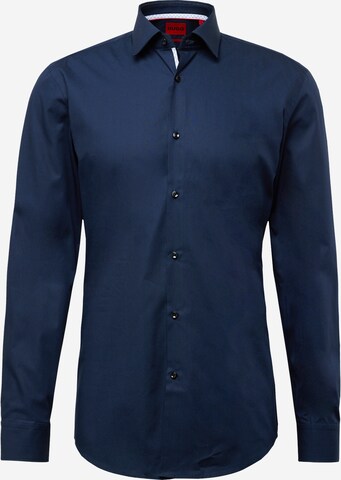 Slim fit Camicia 'Koey' di HUGO in blu: frontale