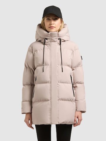 khujo Winter jacket ' Drown2' in Beige: front