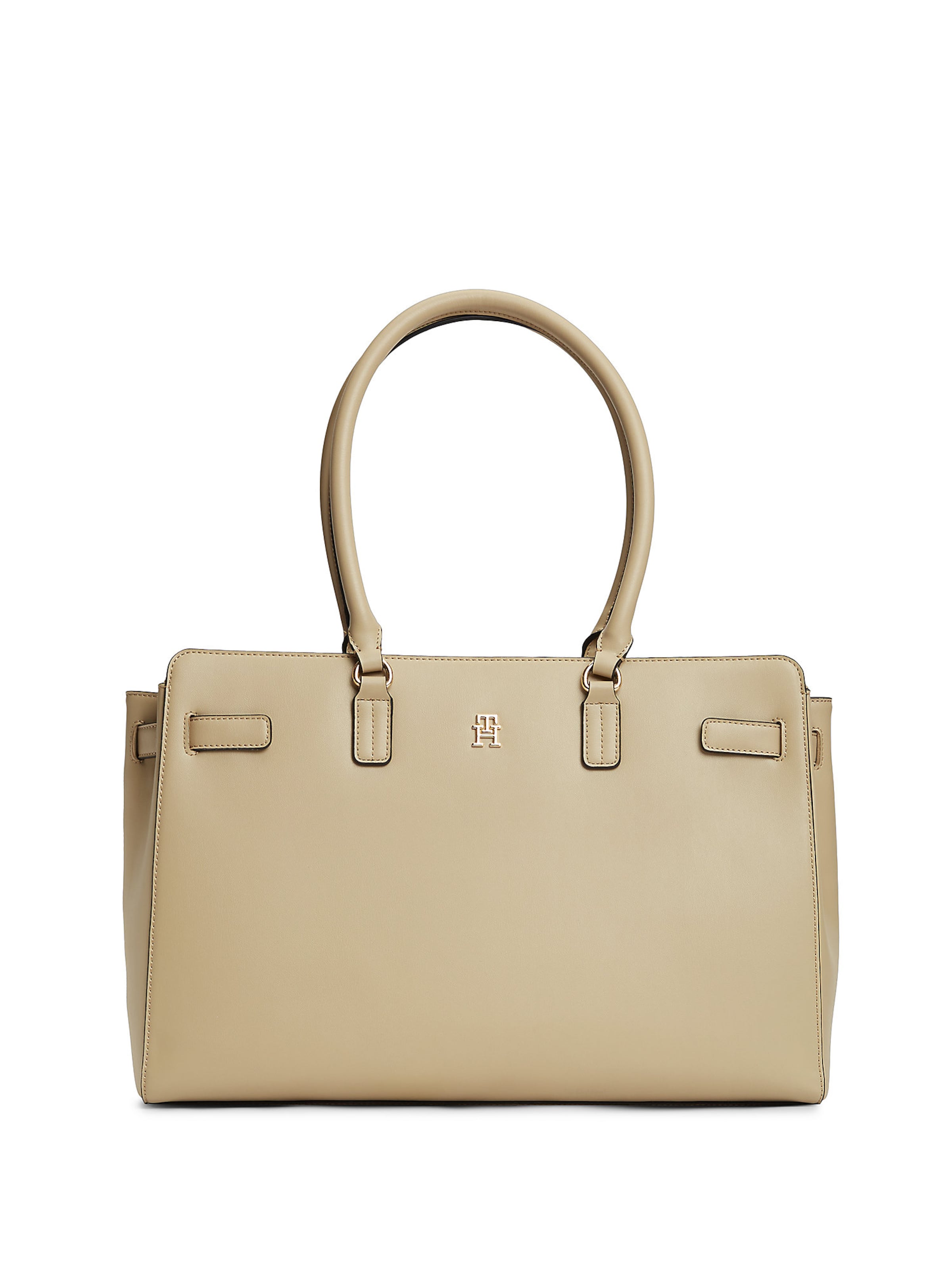TOMMY HILFIGER Shopper in Beige: Vorderseite