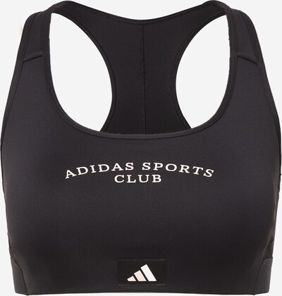 ADIDAS PERFORMANCE Spordirinnahoidja 'Sports Club' must / valge, Tootevaade