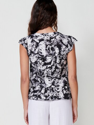 KOROSHI - Blusa em preto