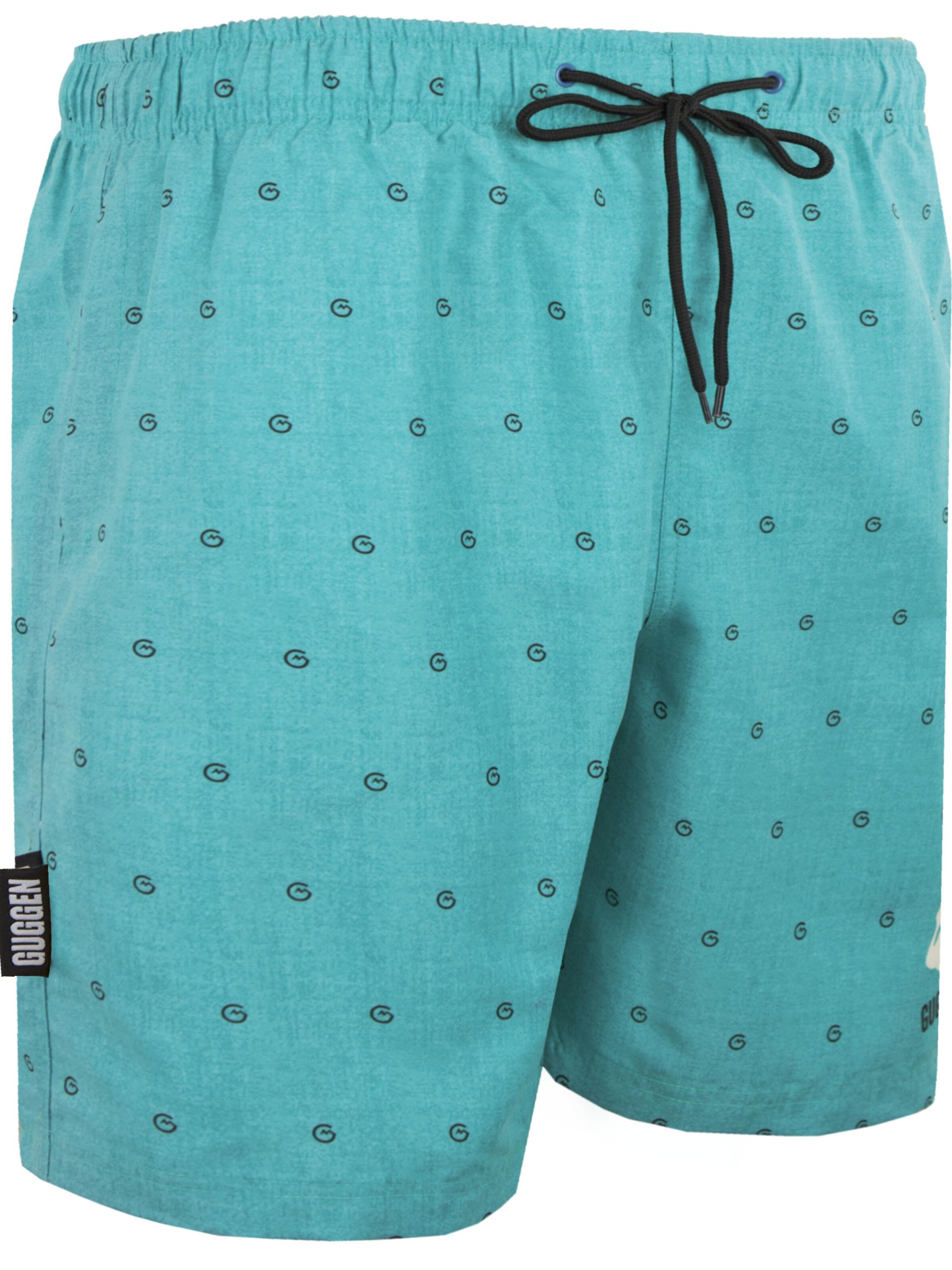 Guggen Mountain Badeshorts 'Boardshorts 1605'‌‌‌‌‌‌‌‌ in Blau