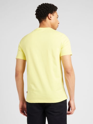 BOSS Orange Shirt 'Sea Horse' in Yellow