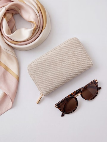 MILLYMILK® Wallet 'FONDO LARGE' in Beige