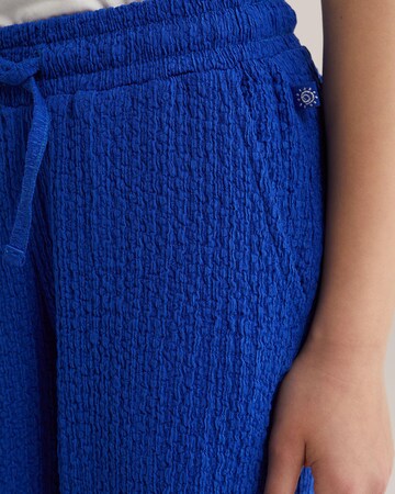 WE Fashion Regularen Hlače | modra barva