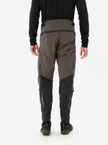VAUDE Regular Outdoorbroek 'Qimsa' in Bruin