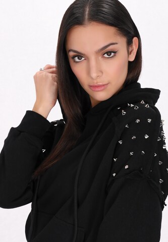 myMo ROCKS - Sweatshirt em preto