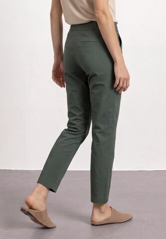 STREET ONE Slimfit Hose in Grün