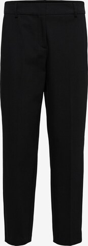 Pantalon à plis 'Ria' SELECTED FEMME en noir : devant