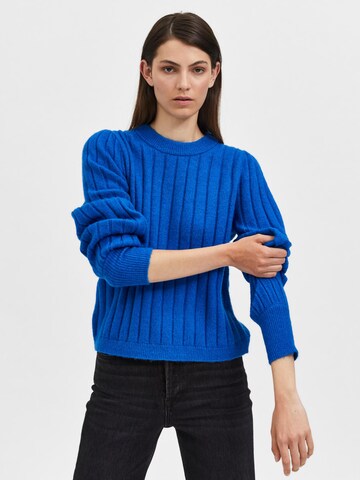 Pullover 'GLOWIE' di SELECTED FEMME in blu