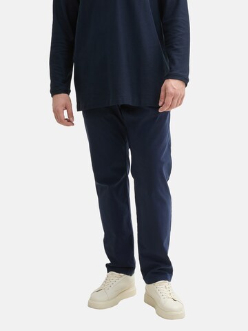 TOM TAILOR Men + Regular Hose in Blau: Vorderseite