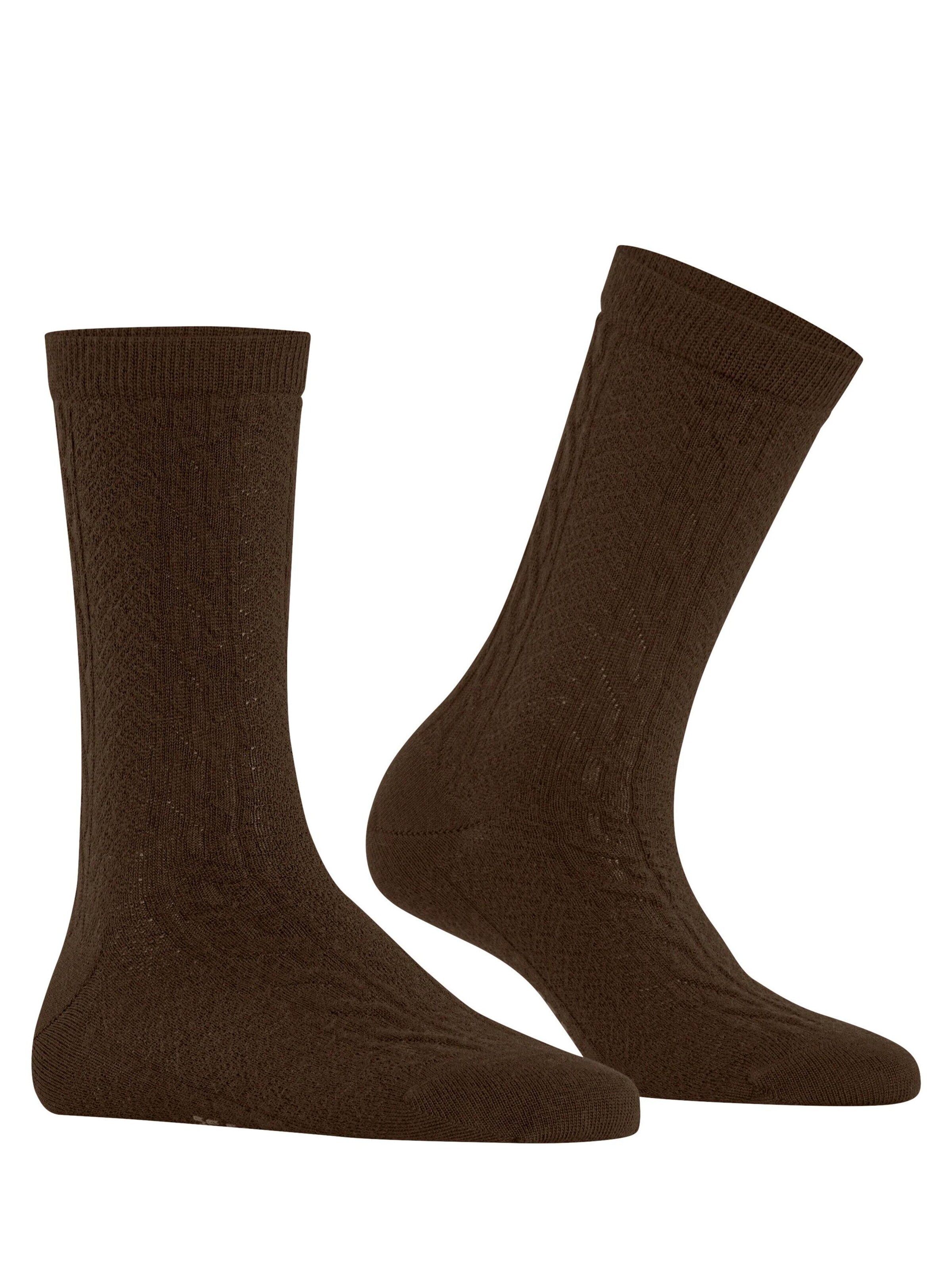 FALKE Socks 'Declivity' in Brown