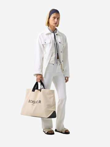 BOGNER Poloshirt 'Peppa' in Weiß