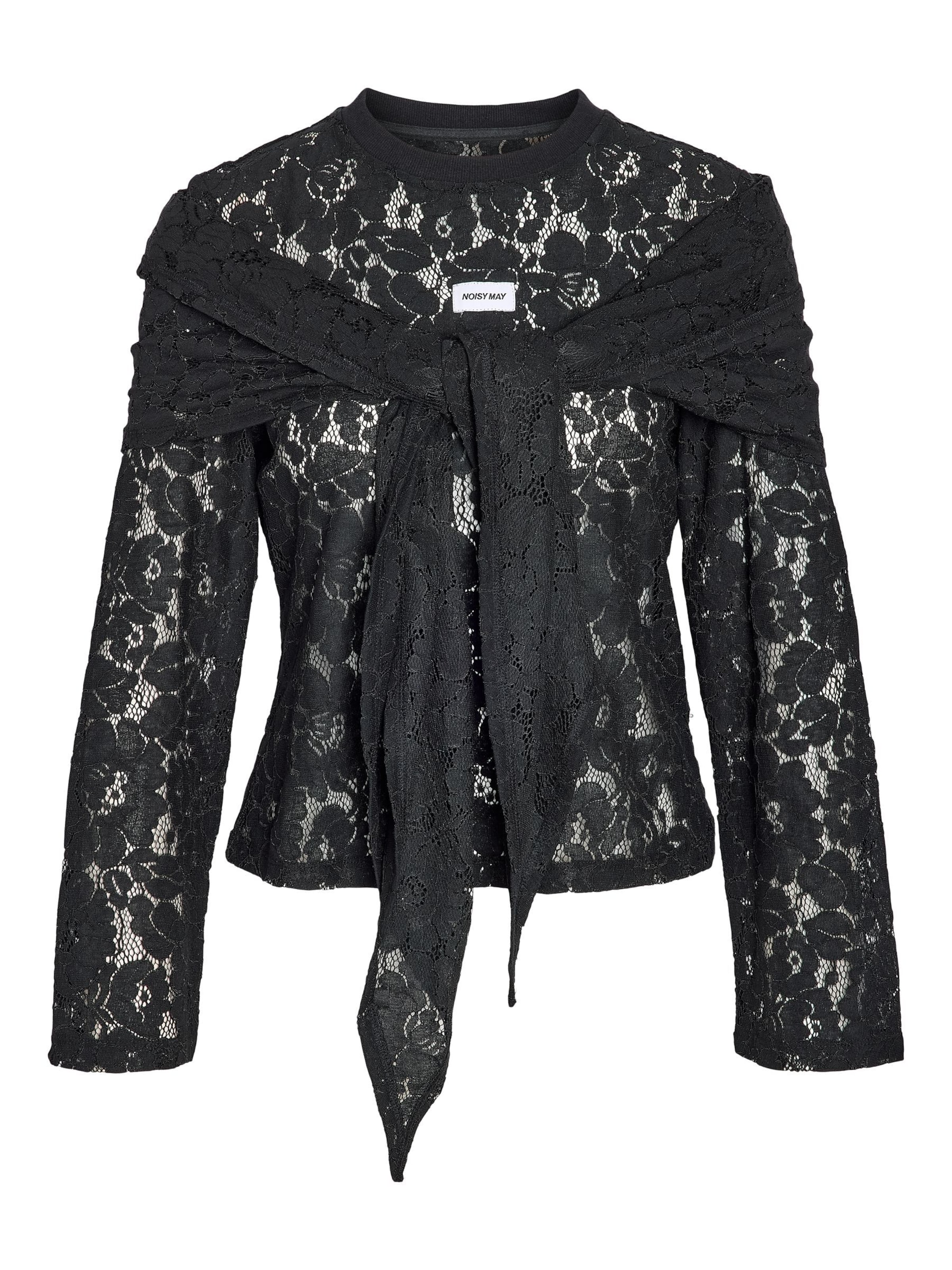 Camicia da donna di Noisy may in nero: frontale