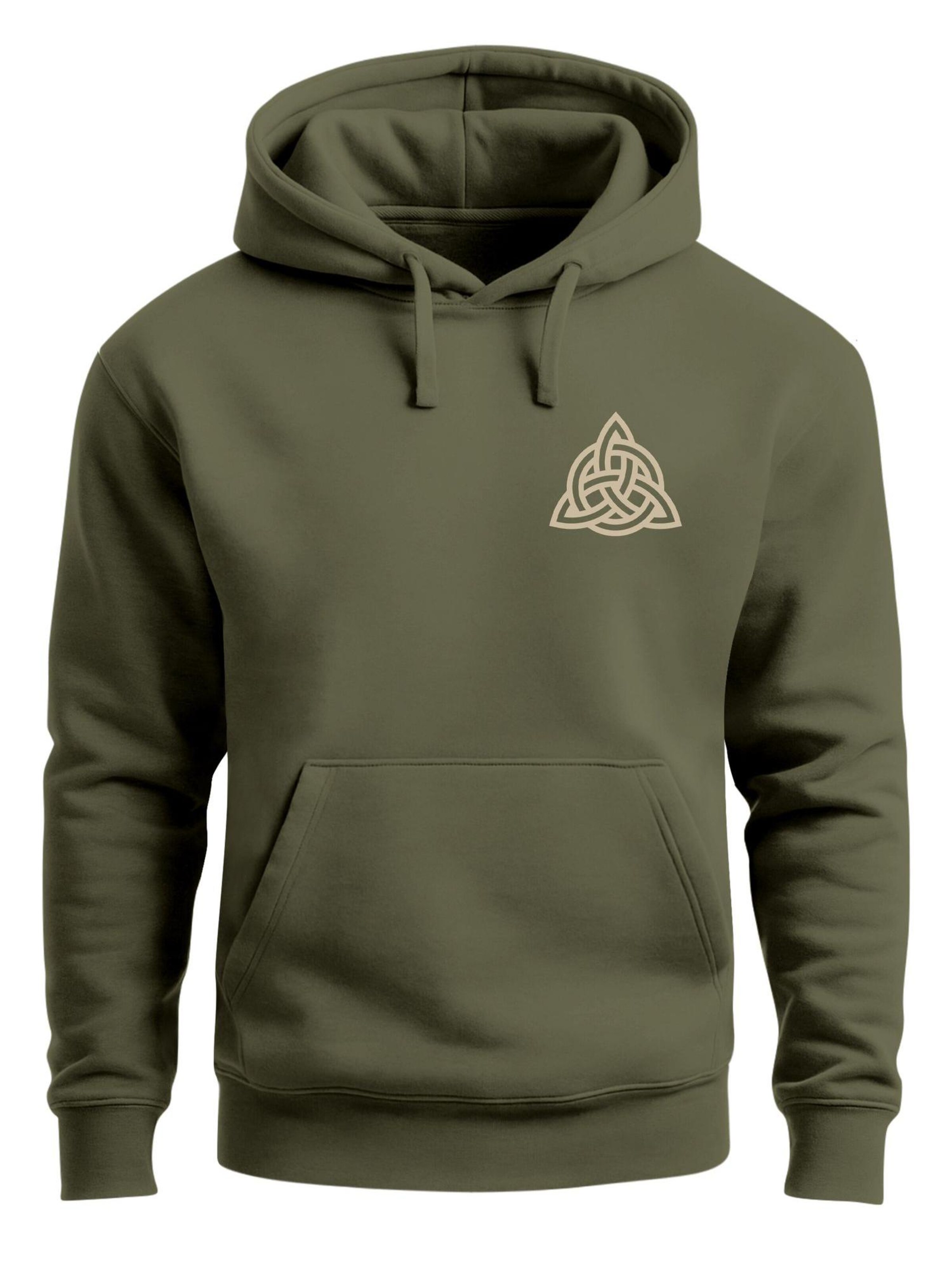Neverless Sweatshirt 'Valhalla' in Green: front