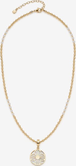 LEONARDO Necklace in Gold / Pearl white, Item view