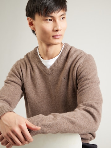 Hackett London Pullover in Beige