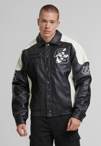 Veste mi-saison FUBU en noir : devant