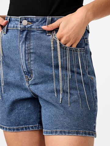 YAS Loosefit Jeans 'YASCONNELLY' in Blauw