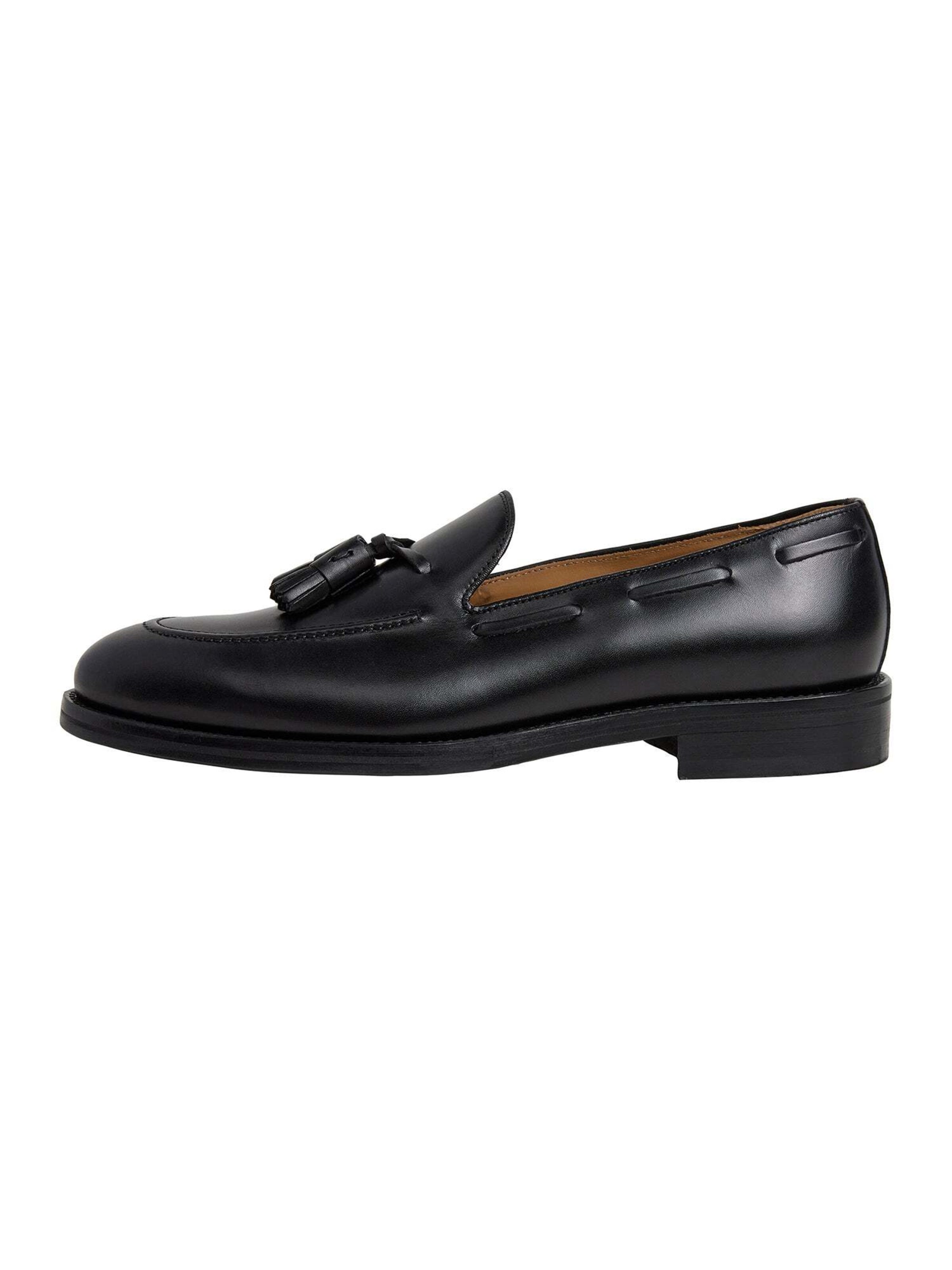 Hackett London Moccasin in 40 in Black, Item view